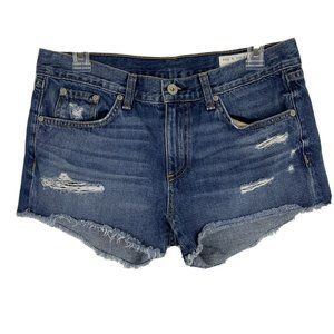 Rag & Bone JOHNY Cutoff Jean Shorts